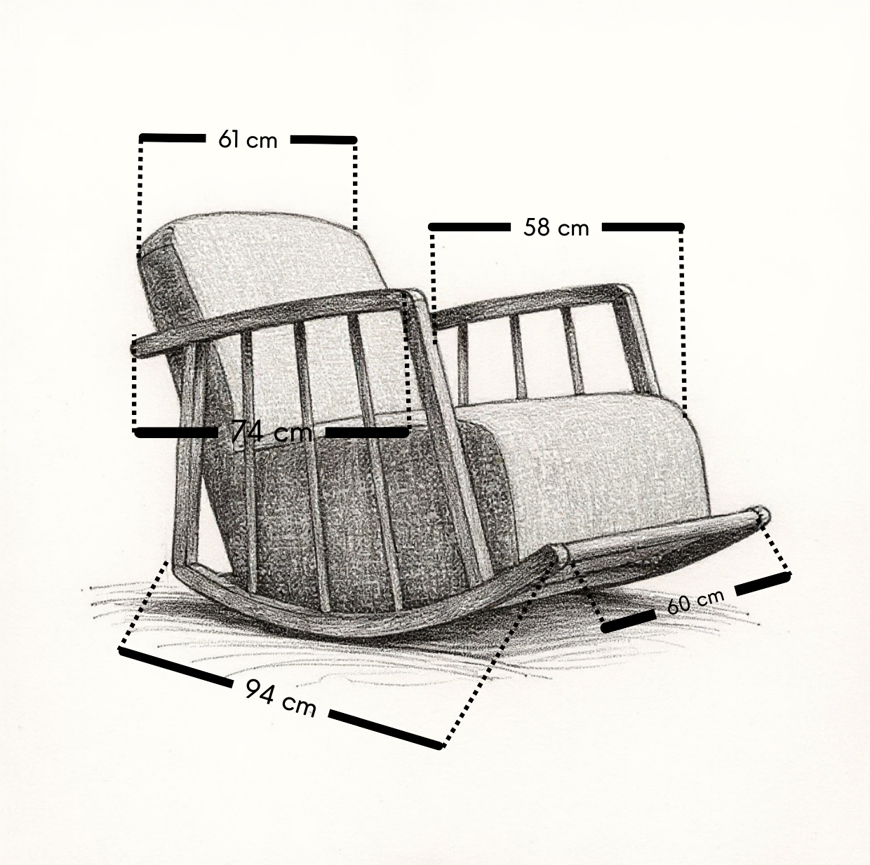 Luna Armchair - Peaceful Rhythm