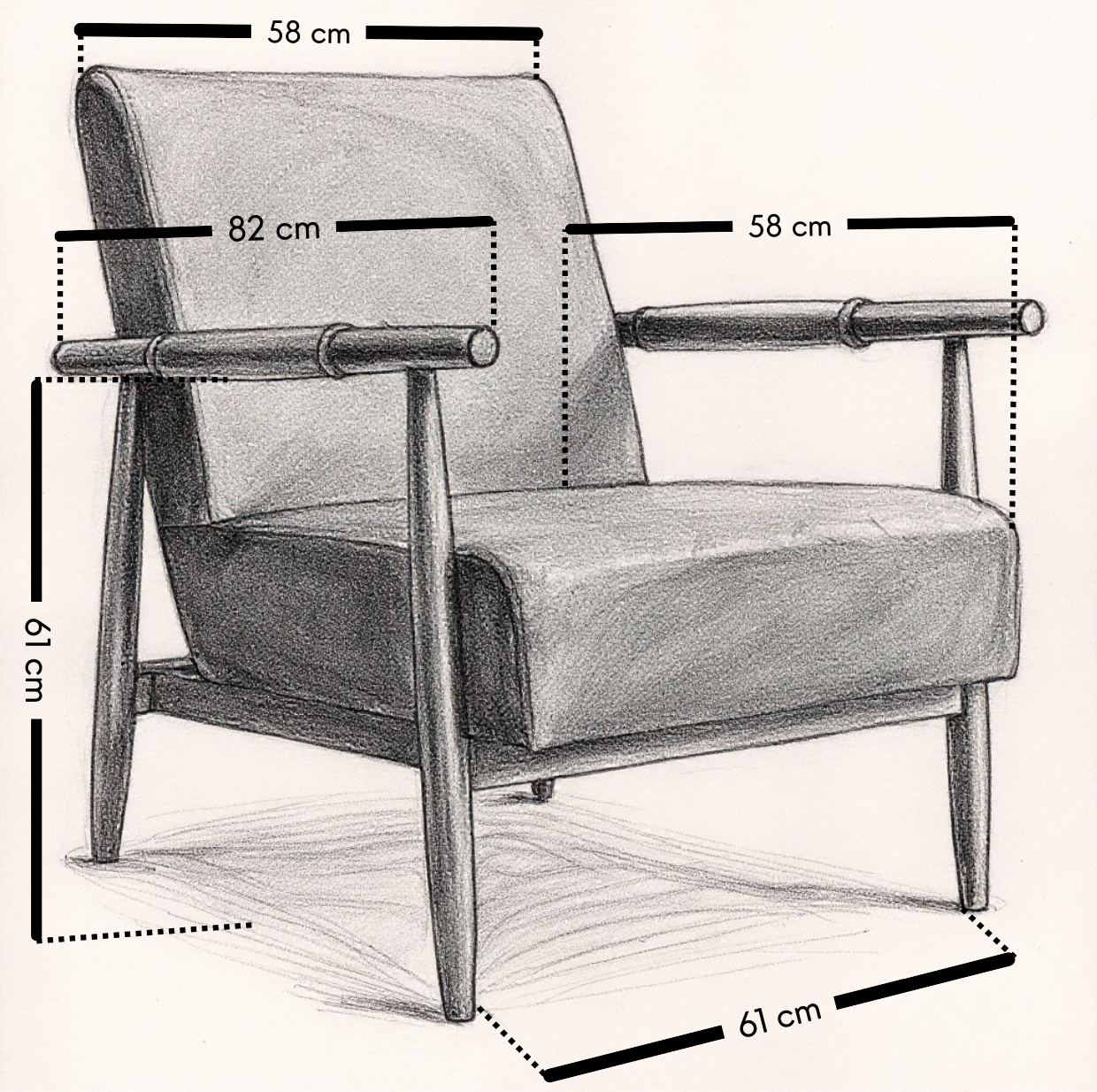 Vega Armchair - The Elegance of Modern Minimalism