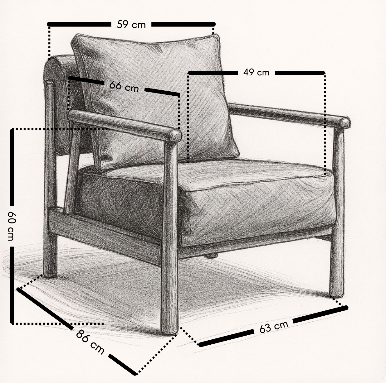 Roven Armchair – Signature of Modern Art