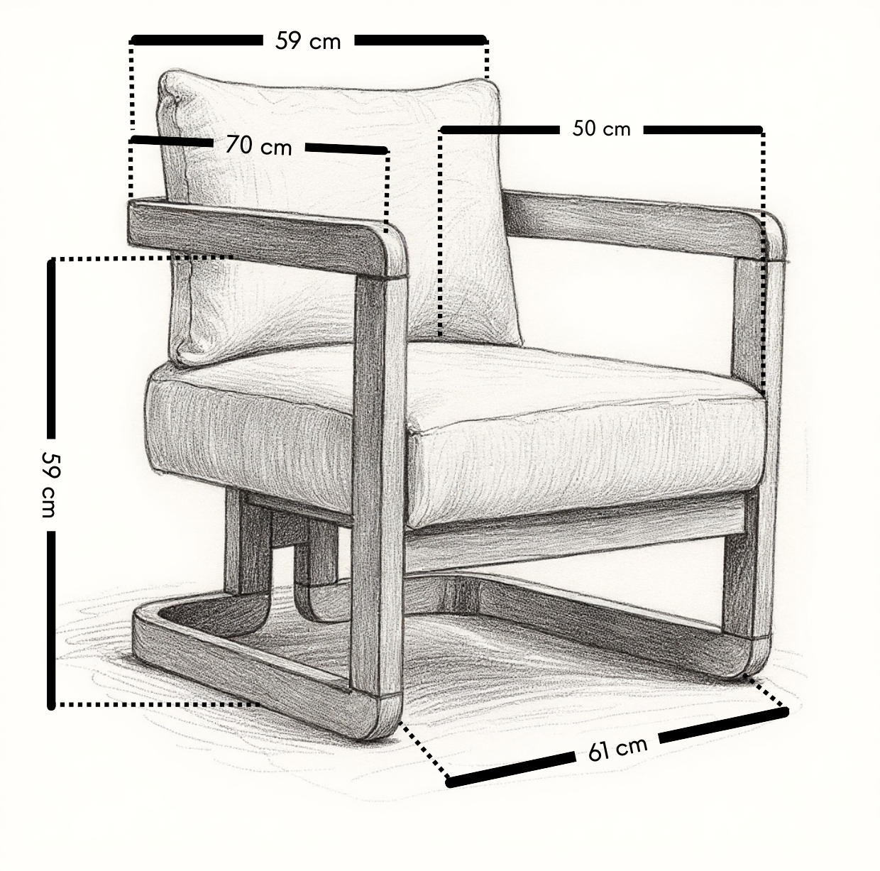 Tuna Armchair - Timeless Design