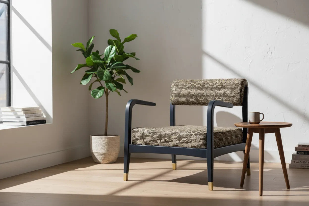 Fern Armchair - Natural Elegance