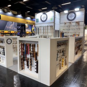 stand of Bleg in Eisenwaarenmesse Köln